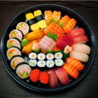 4. Assorted Nigiri Sushi, Sashimi and Nori Maki (42 pcs)