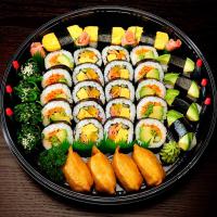 8. Vegetarian Sushi Platter (35 pcs)